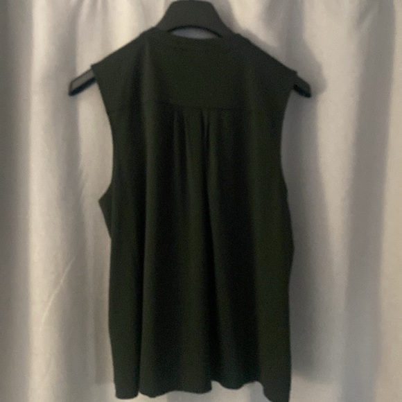 H&M dark green blouse, size x-large - Picture 4 of 4